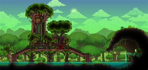 House I Made For The Dryad Terraria