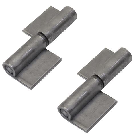 buy cotarba pair industrial weld on weldable hinges door pin hinge 30 x 80 mm steel butt hinges