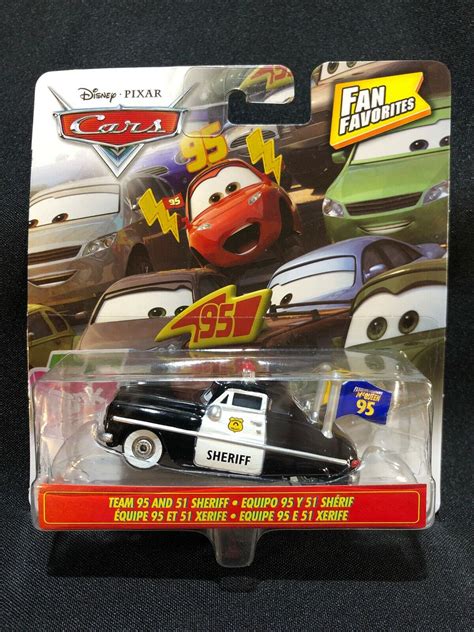 Disney Pixar Cars Fan Favorites Team 95 And 51 Sheriff 887961657210 Ebay