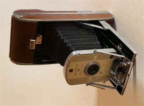 Polaroid Model 95 Eerste Direct Klaat Camera 1948 Incl Org Lederen