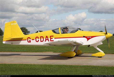 Aircraft Photo Of G Cdae Vans Rv 6a 65391