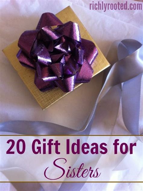 Your sister will love being surprised with these great gift ideas. 20 Gift Ideas for Sisters | Sister gifts diy, Christmas ...