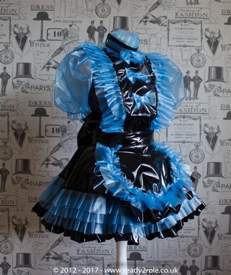Kimberley Sissy Pvc And Vinyl Ruffle Dress Ask About Colour Options