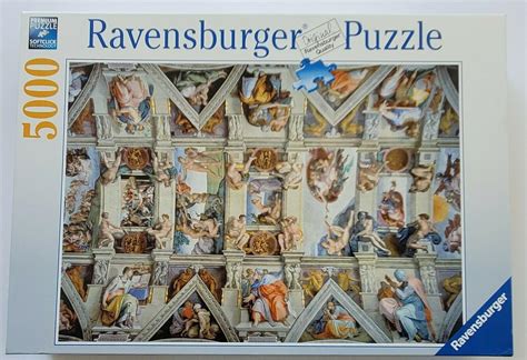 Ravensburger Sistine Chapel 5000 Piece Jigsaw Puzzle Missing Two