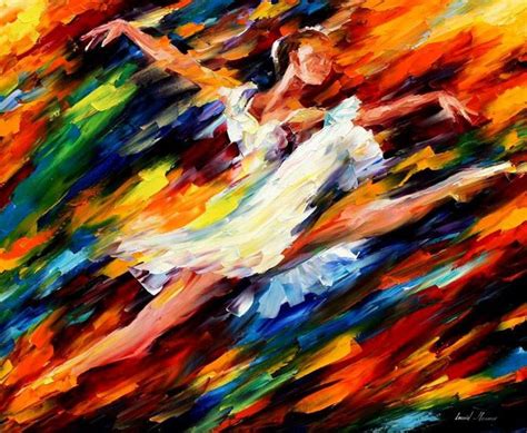 Ballet Paintings By Leonid Afremov Danza Arte Cuadro De Bailarina