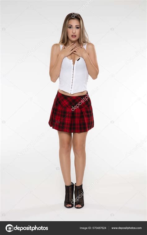Sexy Woman Mini Skirt Stock Photo By ©balbeybora 570487624