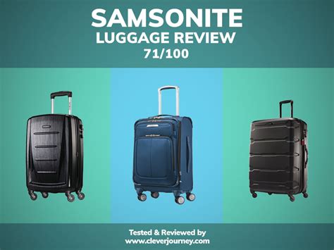 Samsonite Luggage 2022 Brand Review And Rating Cj