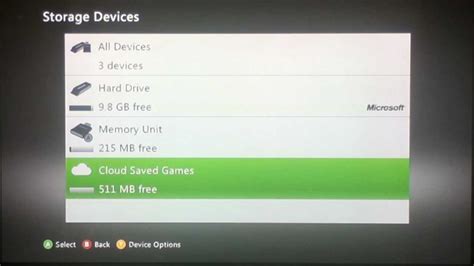 How To Enable And Use Xbox 360 Cloud Storage Youtube