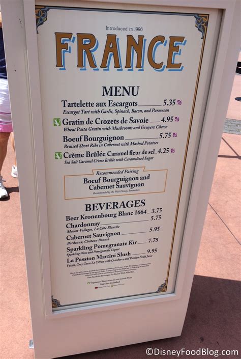 France 2014 Epcot Food And Wine Festival The Disney Food Blog