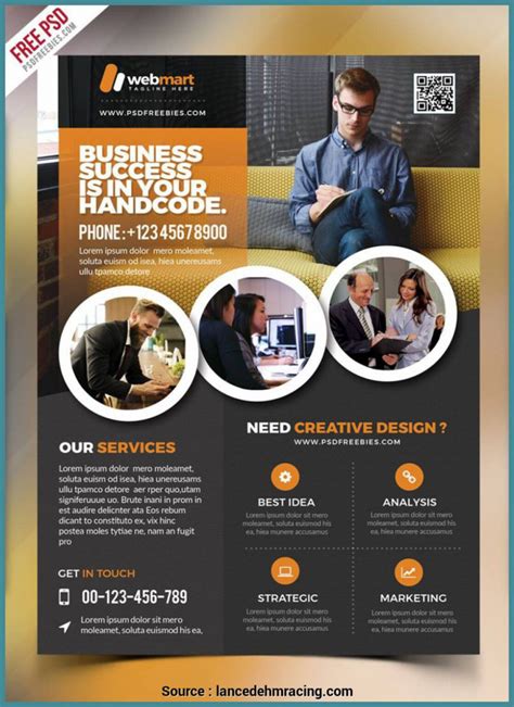 Free Business Flyer Templates For Microsoft Word - Best Sample Template