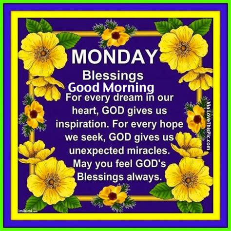 Monday Blessings Good Morning Pictures Photos And Images For