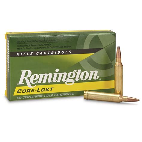 Remington 7mm Remington Magnum Psp Core Lokt 150 Grain 20 Rounds