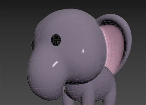 Character Elephant D Model Cgtrader