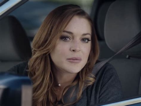 Lindsay Lohan Super Bowl Ad Super Bowl 2015 Ads Lindsay Lohan Car Ad Filmibeat