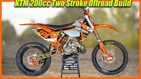 2013 Ktm 200cc Two Stroke Project Dirt Bike Magazine Youtube
