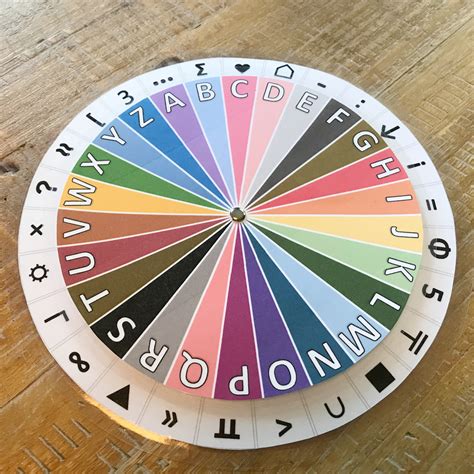 Decoder Wheel Printable Secret Codes For Kids Cypher Etsy Ireland