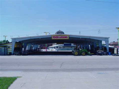 Satellite fairground map (ontario / canada). Food-A-Rama Pavilion | Illinois State Fairgrounds