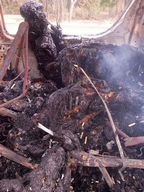 Passengers Burnt Beyond Recognition In Fatal Accident