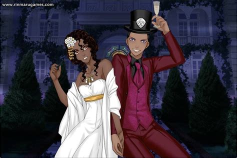 Tiana And Dr Facilier From Disneys The Princess And The Frog In Manga