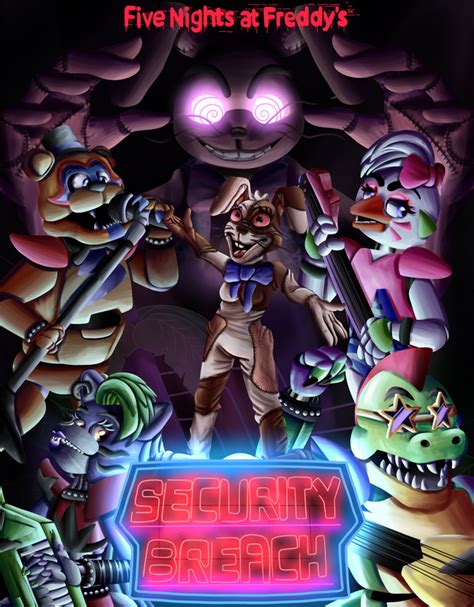 Fnaf Security Breach Official Poster