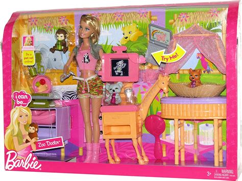 Barbie I Can Be Zoo Doctor Set Amazonde Sonstiges