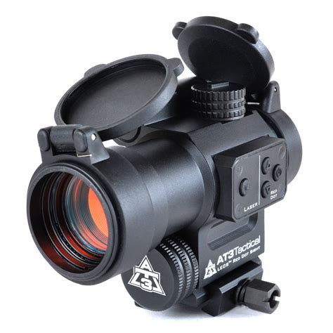 At3 Tactical Leos™ Red Dot Sight With Integrated Laser Sight And Riser