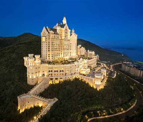 The Castle Hotel In Dalian Medieval Like Architecture In China