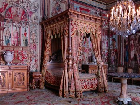True Bedroom Of Louis Xiv In Versalles France