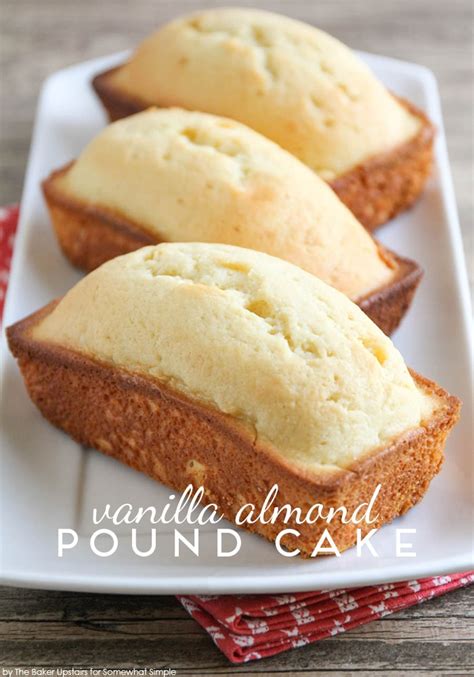 Easiest Vanilla Almond Pound Cake Recipe Somewhat Simple