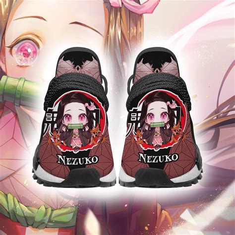 Nezuko Nmd Shoes Custom Demon Slayer Anime Sneakers Homefavo