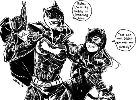 Batman Catwoman By Penapeng On Deviantart Batman And Catwoman