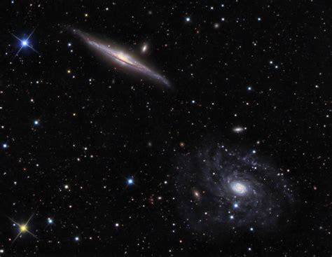 Annes Picture Of The Day Spiral Galaxies Ngc 5963 And 5965 Annes