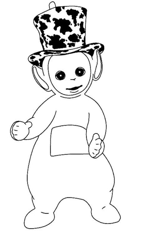 Dipsy Coloring Page Coloring For Kids Teletubbies Coloring Pages