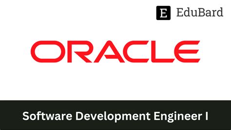 Oracle Hiring As Software Development Engineer I Apply Now