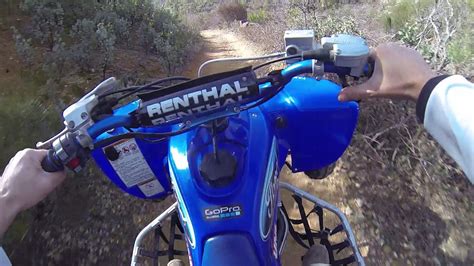 Im not sure if the tr250 would feel too similar to my reign x or if the tr450 would be overkill, and i cant test the bikes out. YFZ 450 ATV Adventure Trail Riding and Hill Climb - YouTube