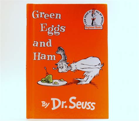 Vintage Book Dr Seuss Green Eggs And Ham By Doorcountyvintage