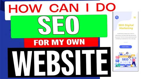 How Can I Do Seo For My Website Must See Amazing Free Tips For Seo Youtube