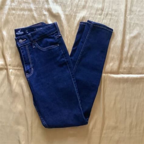 New Hollister Classic Stretch High Rise Super Skinny Jeans Size S Ebay