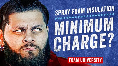 Based in the heart of the uk with a highly experienced team of applicators, each with many years' experience within the spray foam insulation industry. Why Do Spray Foam Insulation Contractors Have a Minimum Charge? | Foam University - YouTube