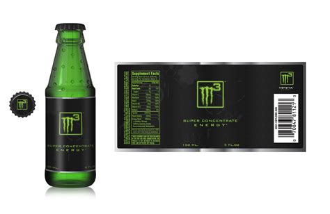 monster energy packaging and site designs on behance