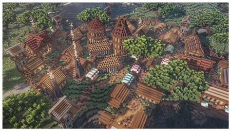 Minecraft Vanilla Village Transformation Link In Comment For A