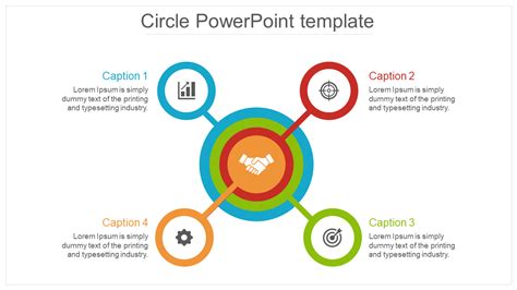 Editable Circle Powerpoint Template For Presentation