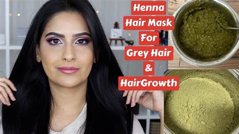 DIY Henna Hair Mask (Dye) For Grey Hair & Hair Growth | Natural Hair