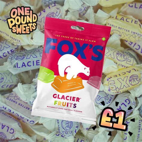 Foxs Glacier Fruits 130g Retro Sweets Buy Sweets Online One Pound Sweets