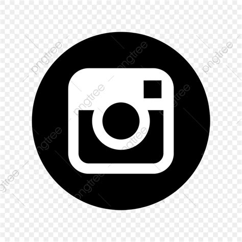 Instagram Black White Icon Ig Icon Instagram Logo