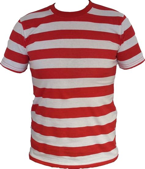 men red and white striped shirt s m l xl ropa