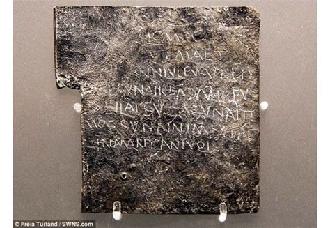 Significance Of Roman Curse Tablets Recognised In Memory Of The World Register Tablet Ancient