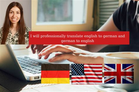 Professionally Translate English To German And German To English By