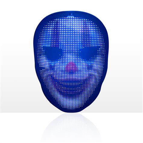 Led Full Face Mask Led Screen Programmable Mask App Control Etsy