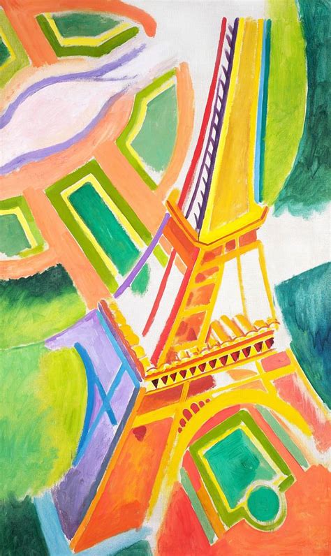 Robert Delaunays Eiffel Tower 1924 Free Photo Rawpixel